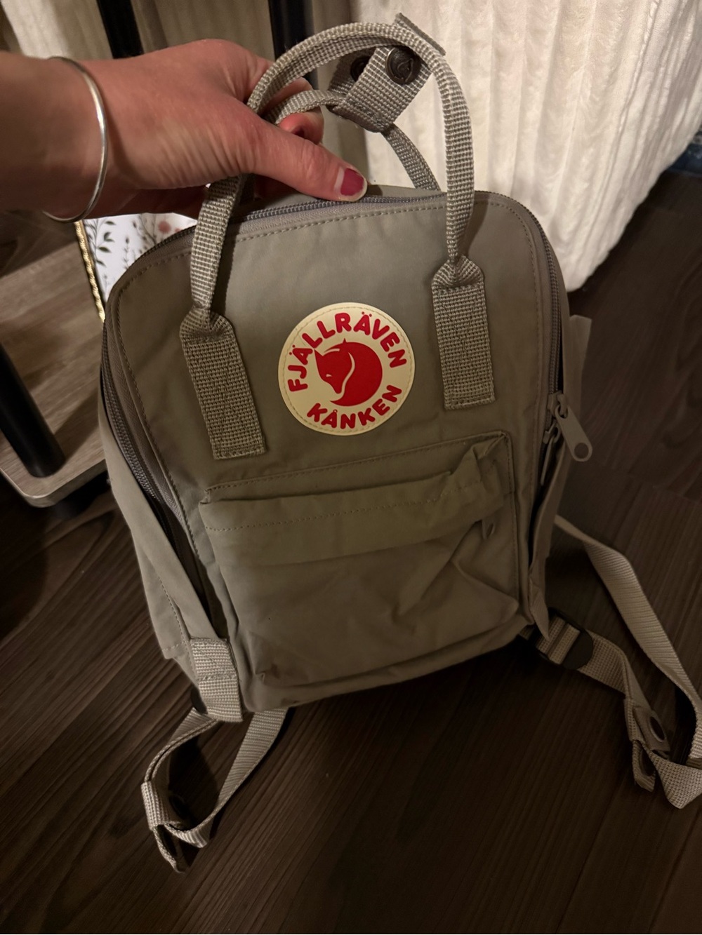 Fjallraven Kanken Mini Grey Backpack
